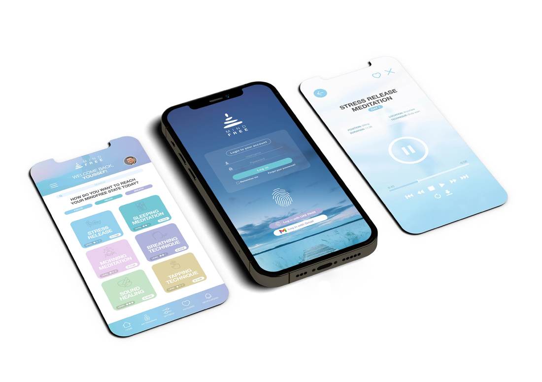 MindFree App & Web visual 2